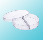 2 Compartment Petri Dish
